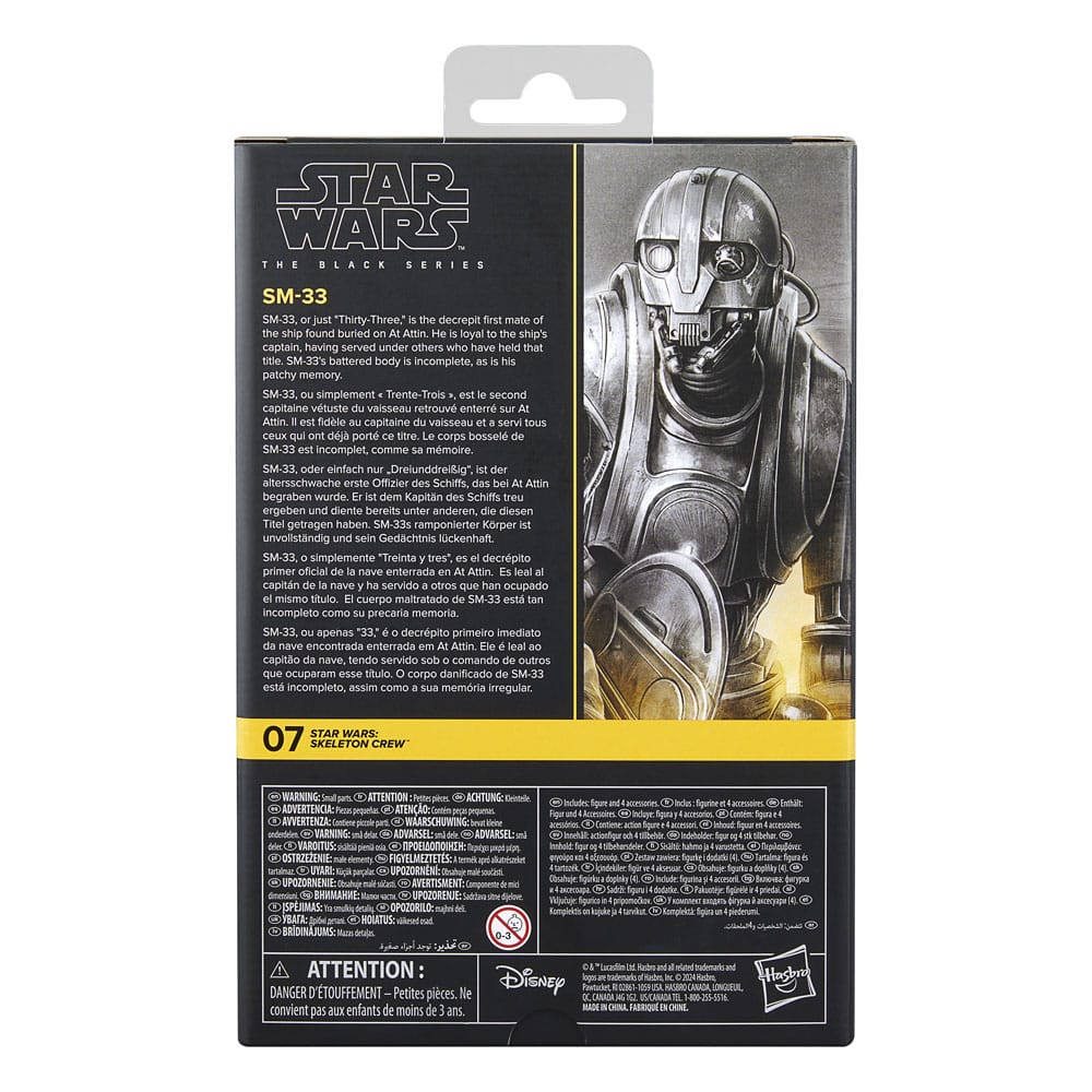 Star Wars: Skeleton Crew Black Series figurine SM-33 15 cm