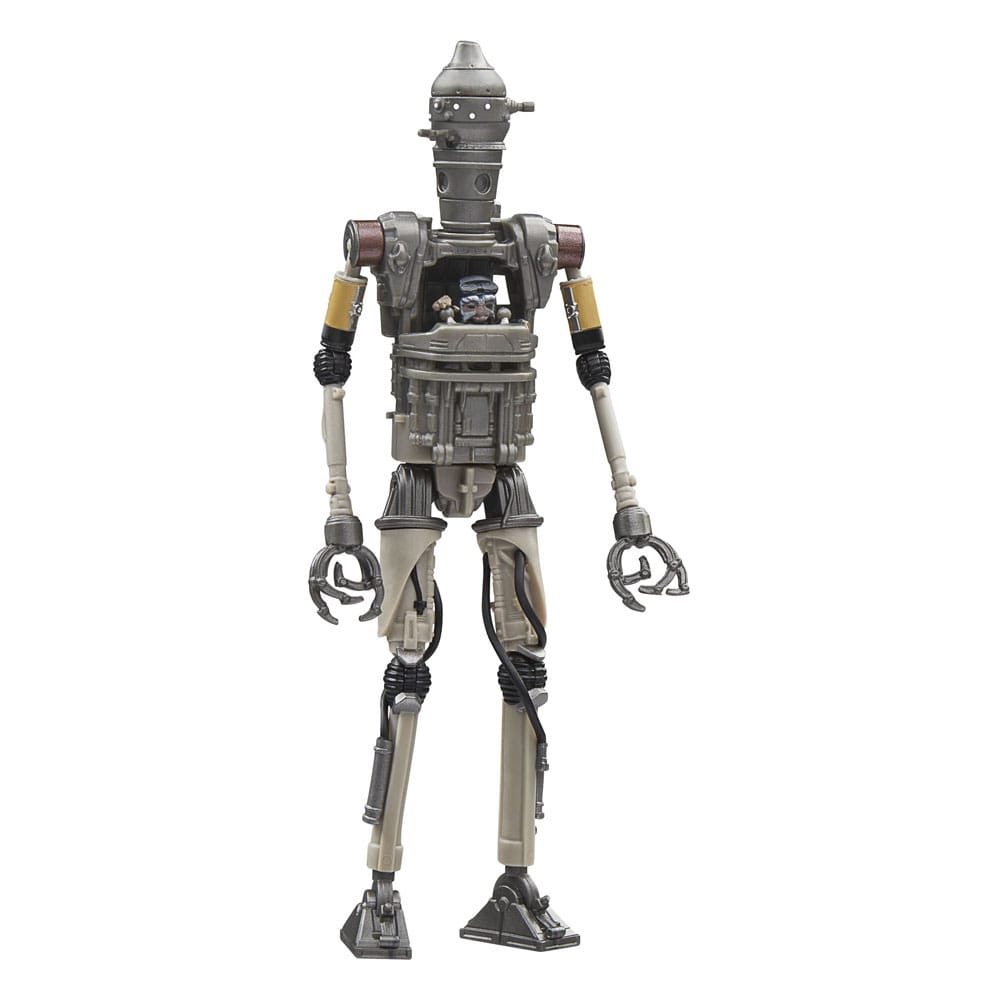 Star Wars: The Mandalorian Vintage Collection pack 3 figurines IG-12, Grogu & Anzellan 10 cm