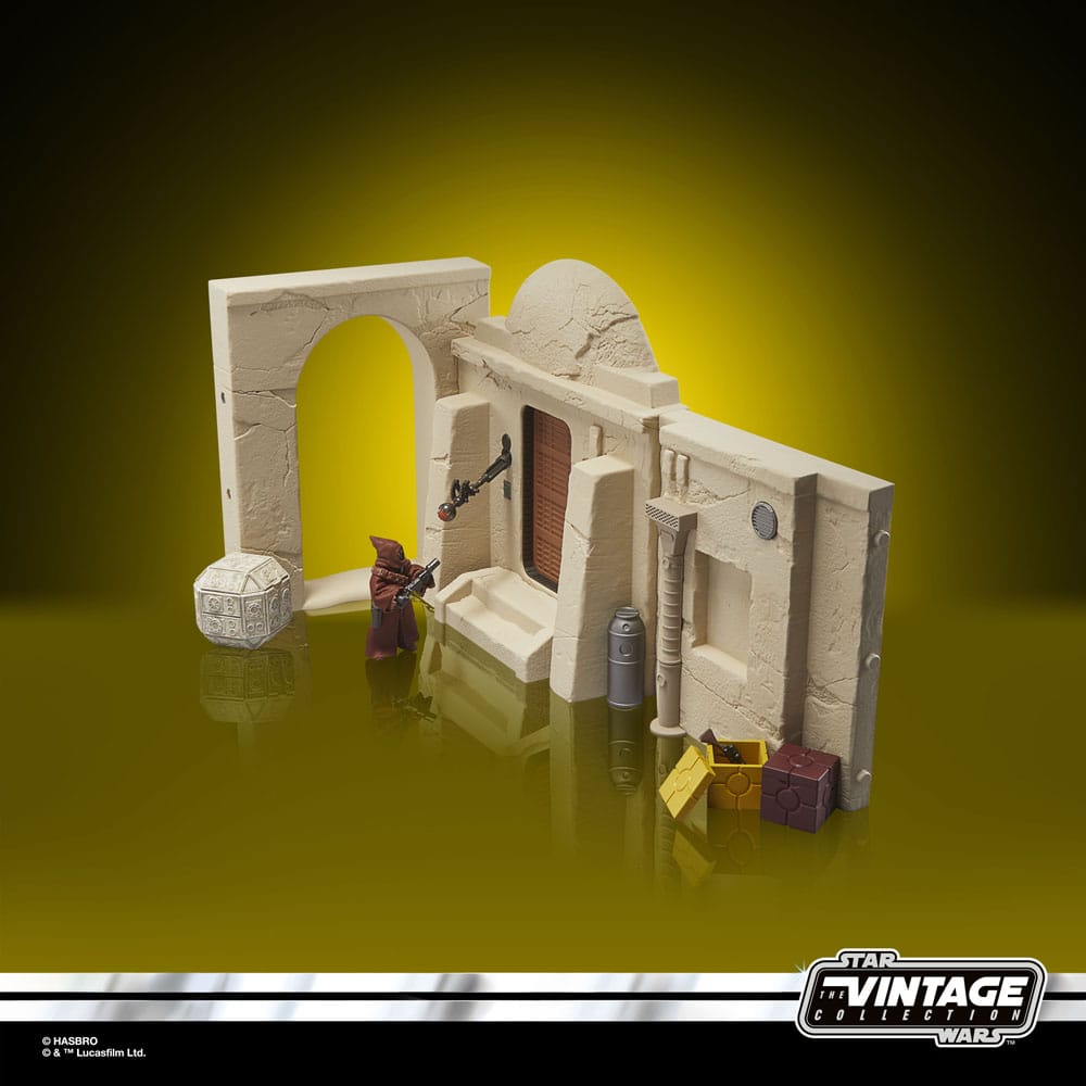 Star Wars Episode IV Vintage Collection playset Streets of Mos Eisley avec figurine Jawa