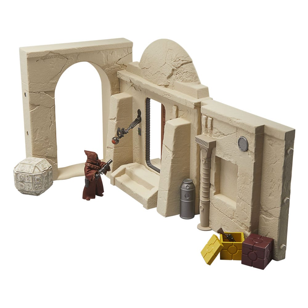 Star Wars Episode IV Vintage Collection playset Streets of Mos Eisley avec figurine Jawa