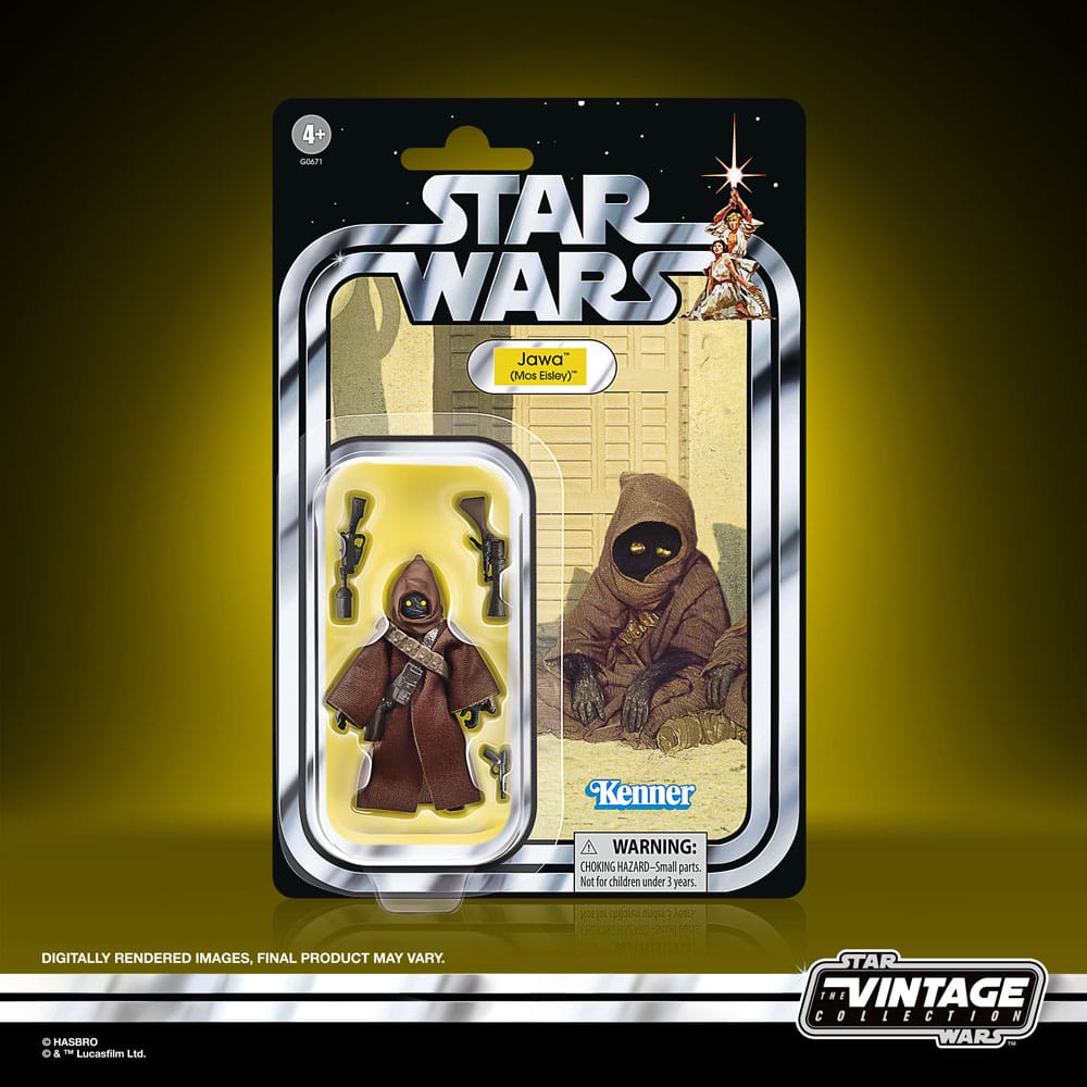 Star Wars Episode IV Vintage Collection playset Streets of Mos Eisley avec figurine Jawa