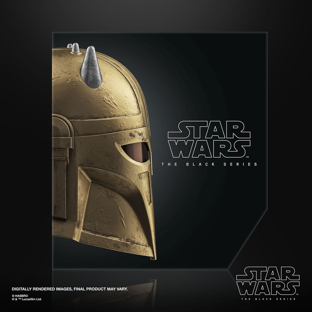 Star Wars: The Mandalorian Black Series casque electronique The Armorer
