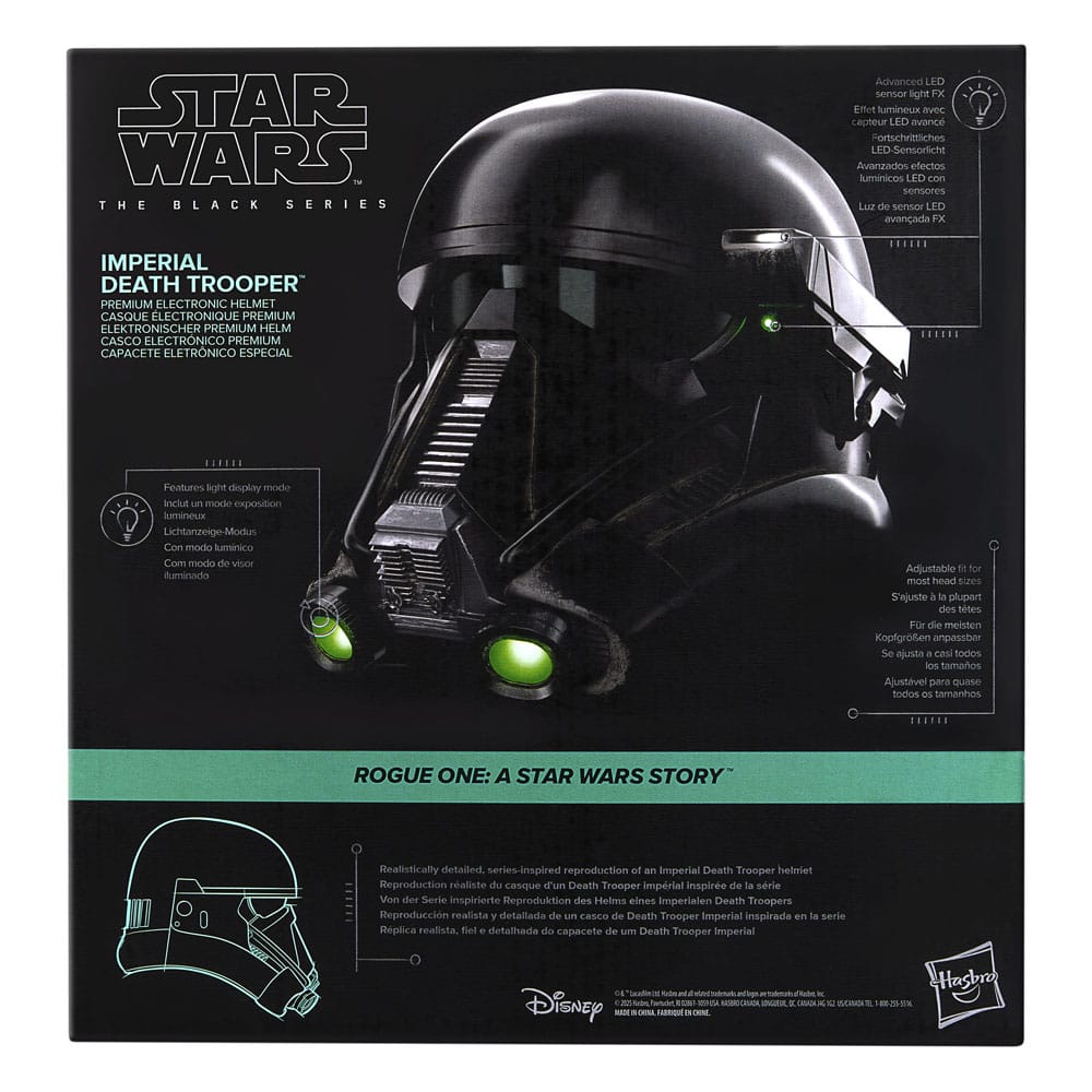 Star Wars: Rogue One Black Series casque électronique Imperial Death Trooper
