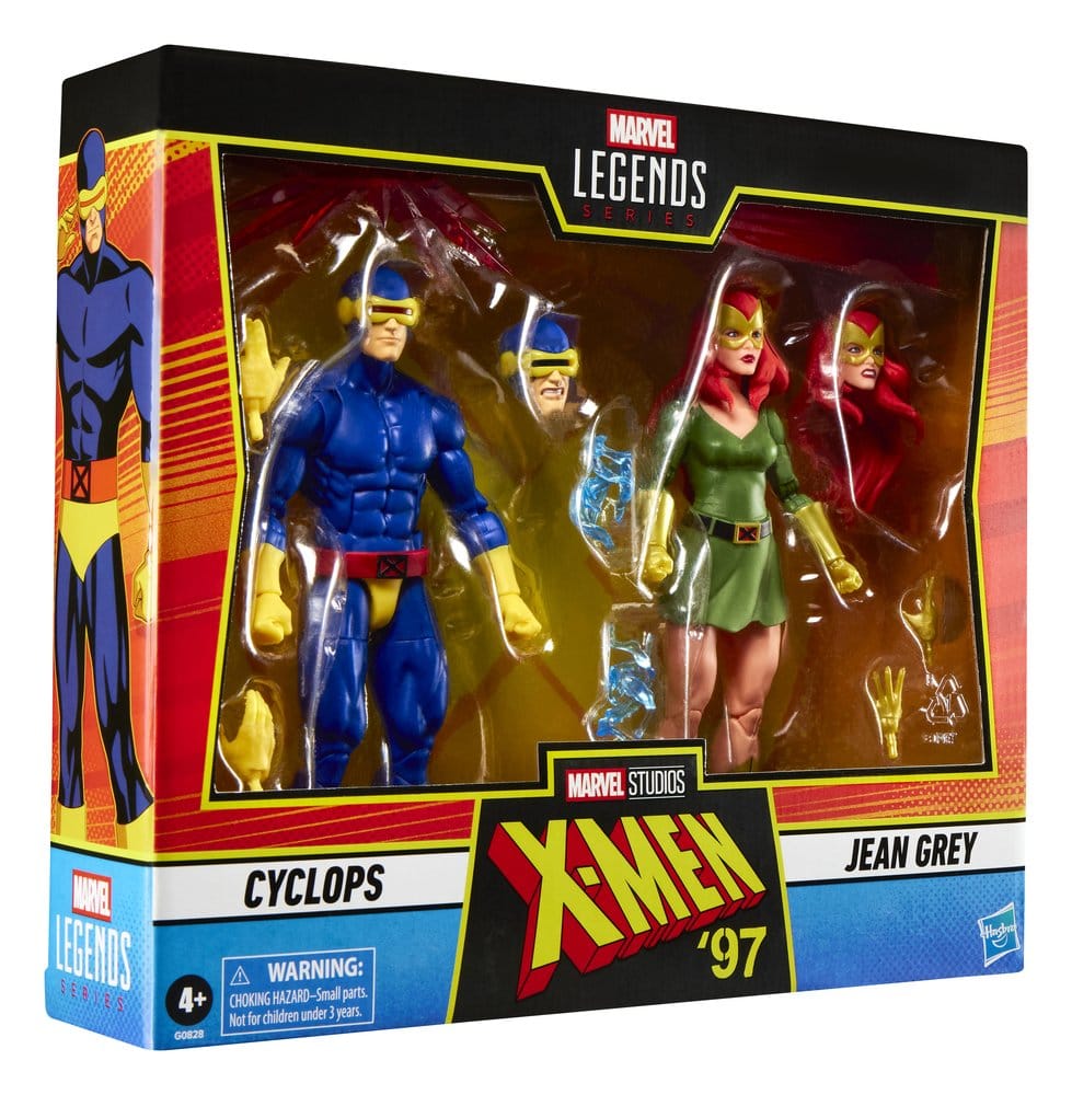 Marvel Legends pack 2 figurines Cyclops & Jean Grey 15 cm