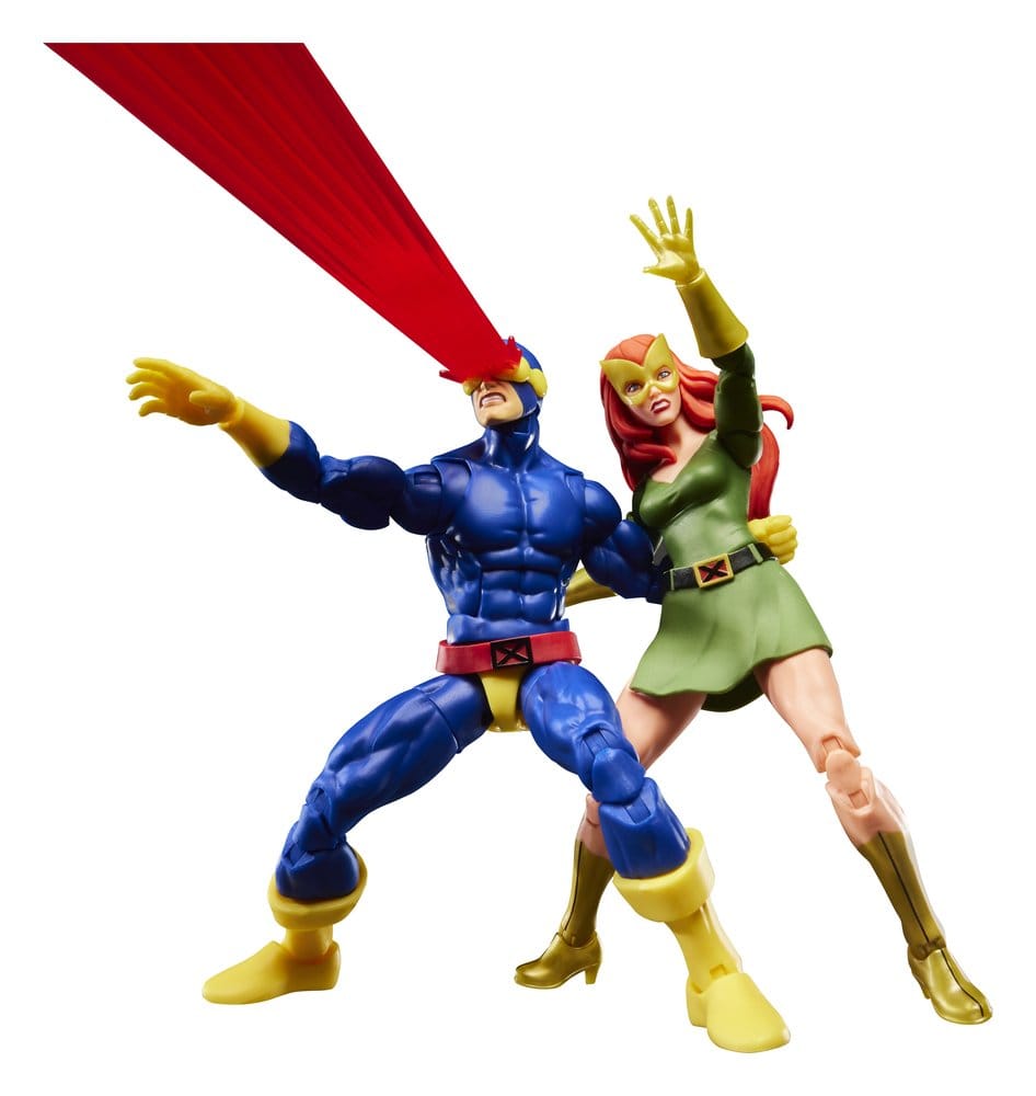 Marvel Legends pack 2 figurines Cyclops & Jean Grey 15 cm