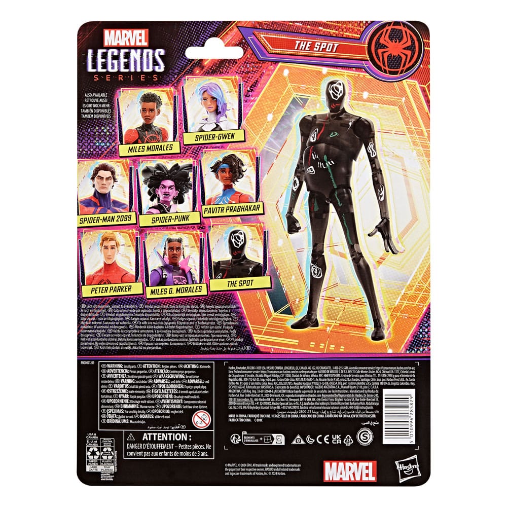 Spider-Man: Across the Spider-Verse Marvel Legends figurine The Spot 15 cm