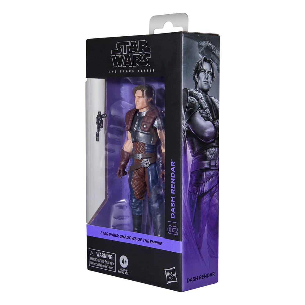 Star Wars: Shadows of the Empire Black Series figurine Dash Rendar 15 cm