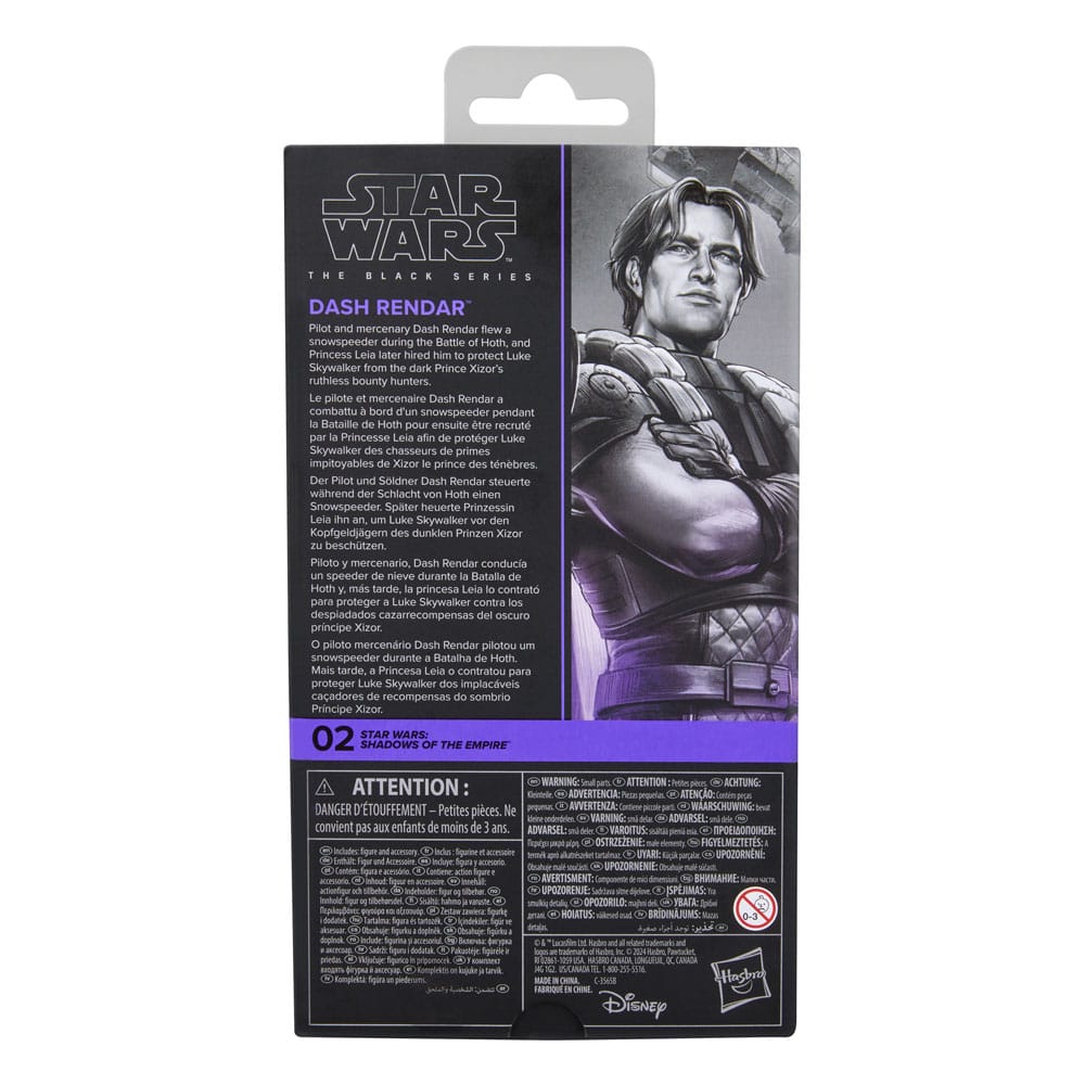 Star Wars: Shadows of the Empire Black Series figurine Dash Rendar 15 cm