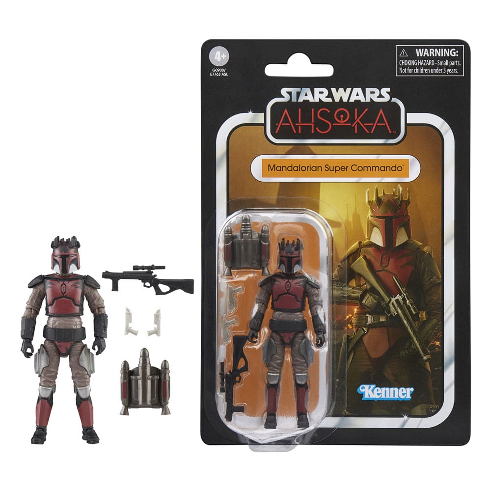 Star Wars: Ahsoka Vintage Collection figurine Mandalorian Super Commando 10 cm