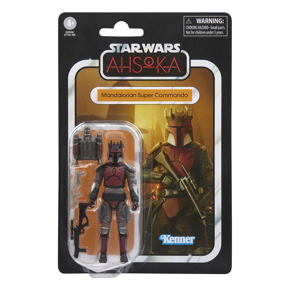 Star Wars: Ahsoka Vintage Collection figurine Mandalorian Super Commando 10 cm