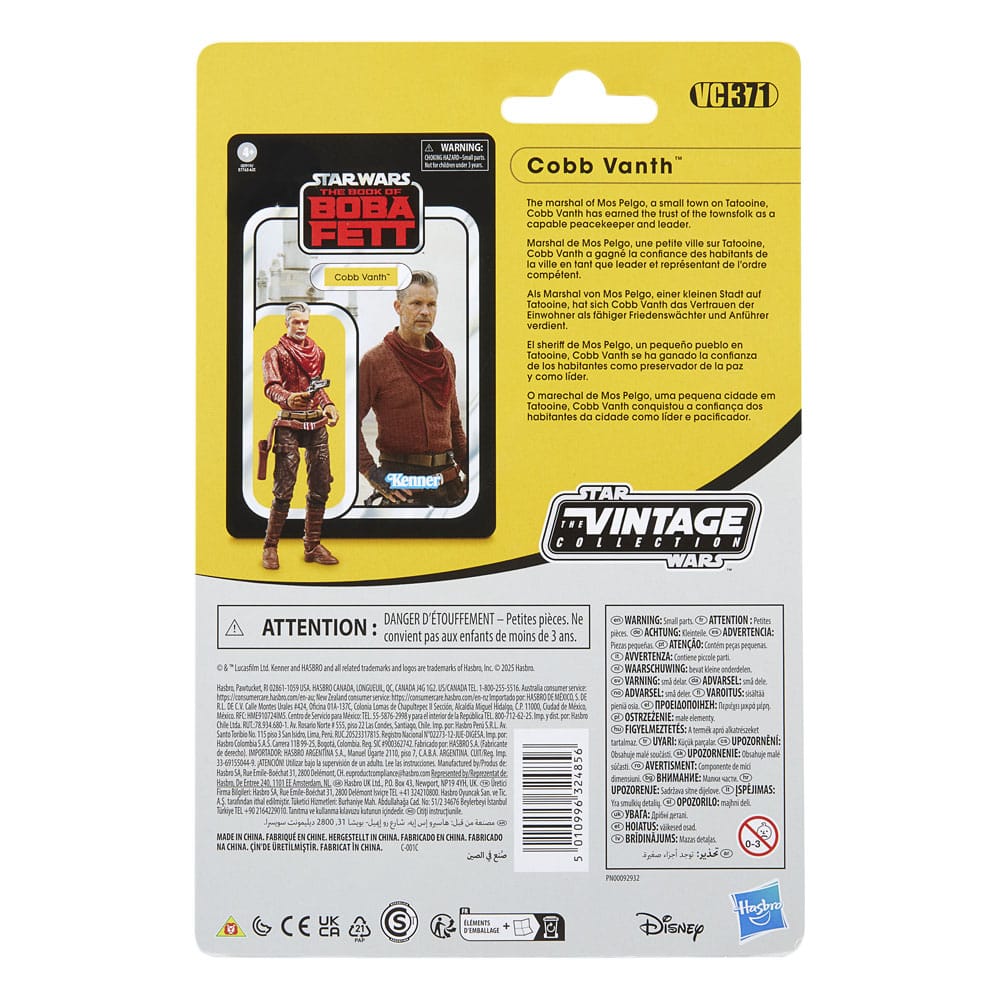 Star Wars: The Book of Boba Fett Vintage Collection figurine Cobb Vanth 10 cm