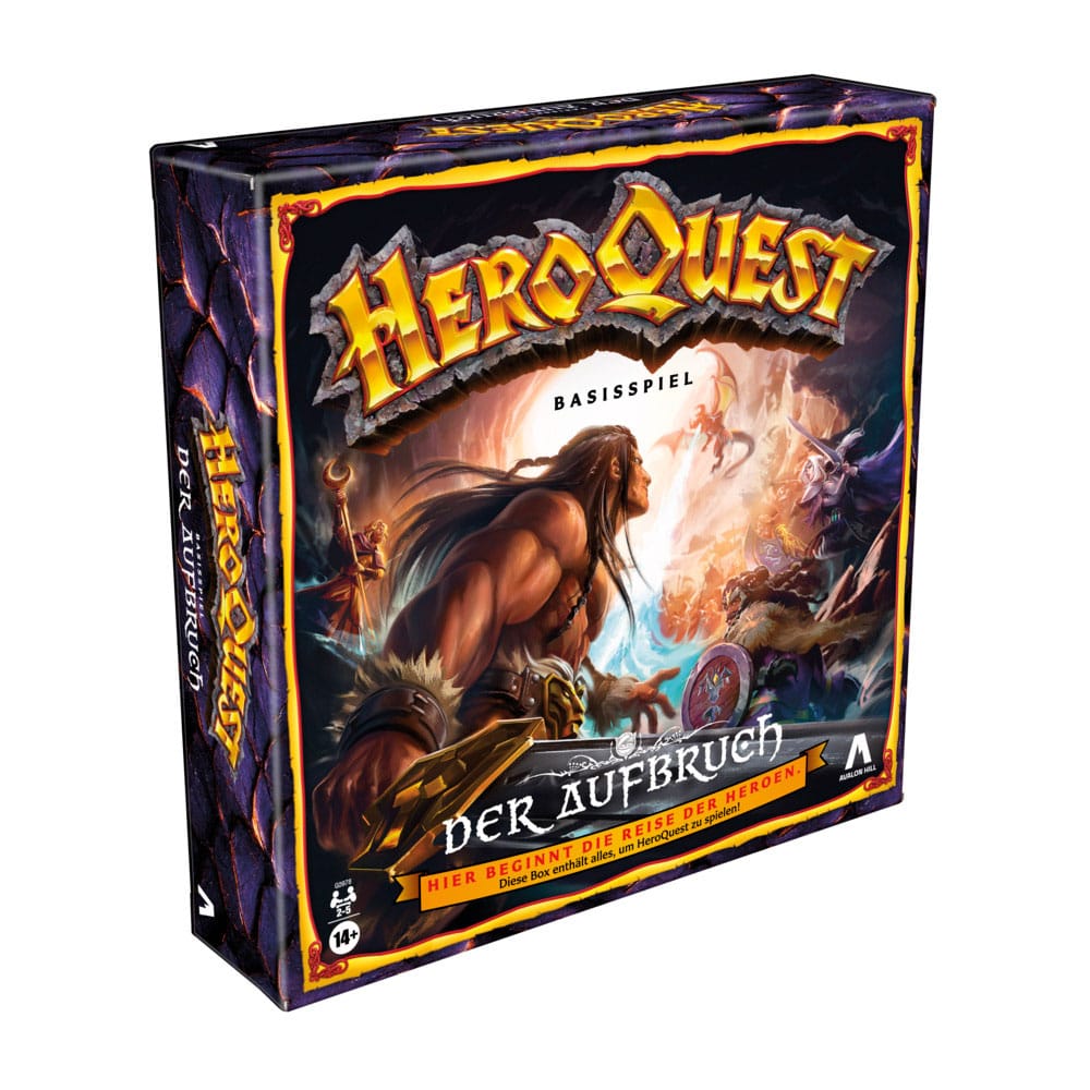 HeroQuest jeu de plateau Der Aufbruch *ALLEMAND*