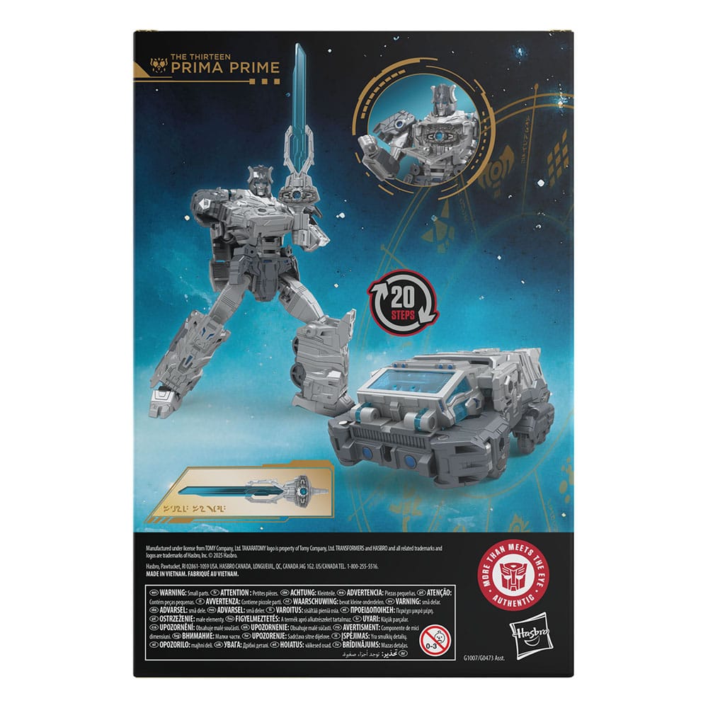 Transformers Age of the Primes Voyager Class figurine The Thirteen Prima Prime 18 cm