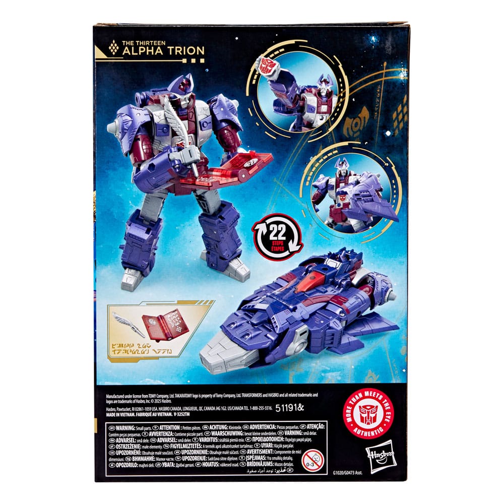 Transformers Age of the Primes Voyager Class figurine The Thirteen: Alpha Trion 18 cm