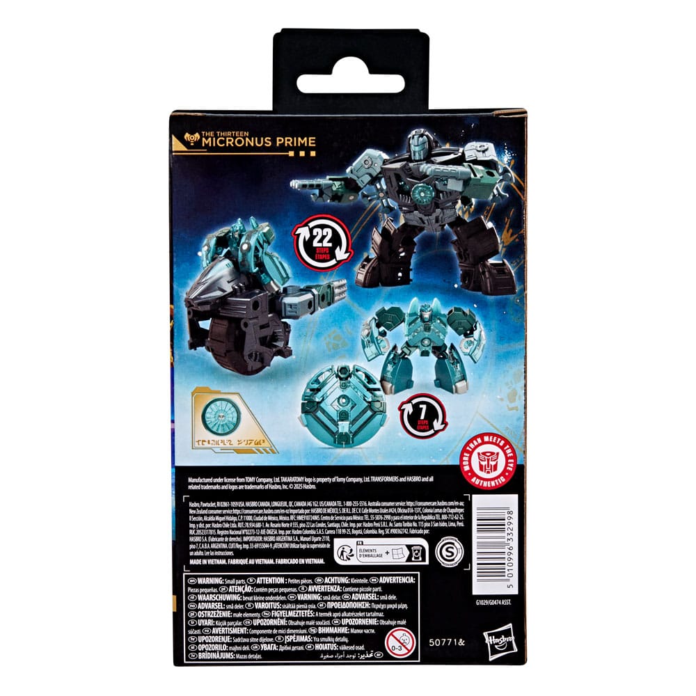 Transformers Age of the Primes Deluxe Class figurine The Thirteen: Micronus Prime 14 cm
