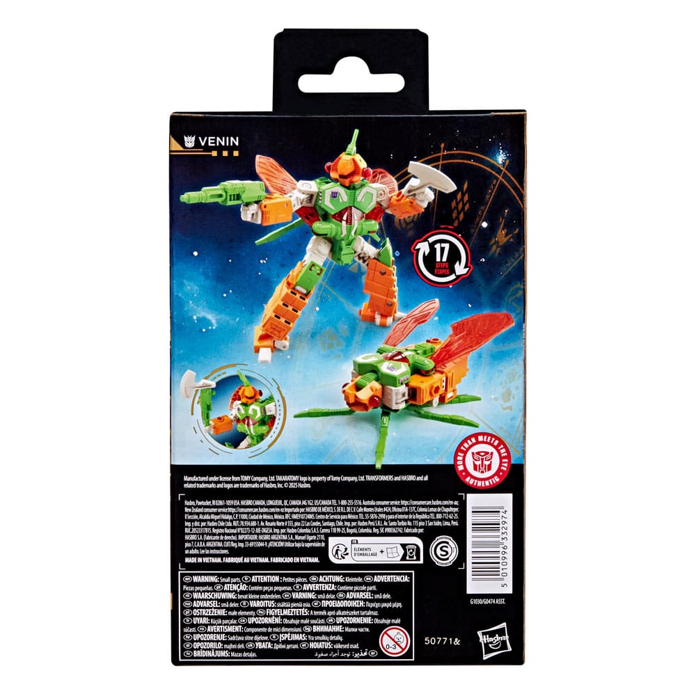 Transformers Age of the Primes Deluxe Class figurine Venin 14 cm