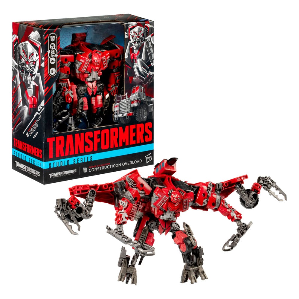 Transformers 2 : La Revanche Studio Series Leader Class figurine Power Collection Constructicon Overload 22 cm