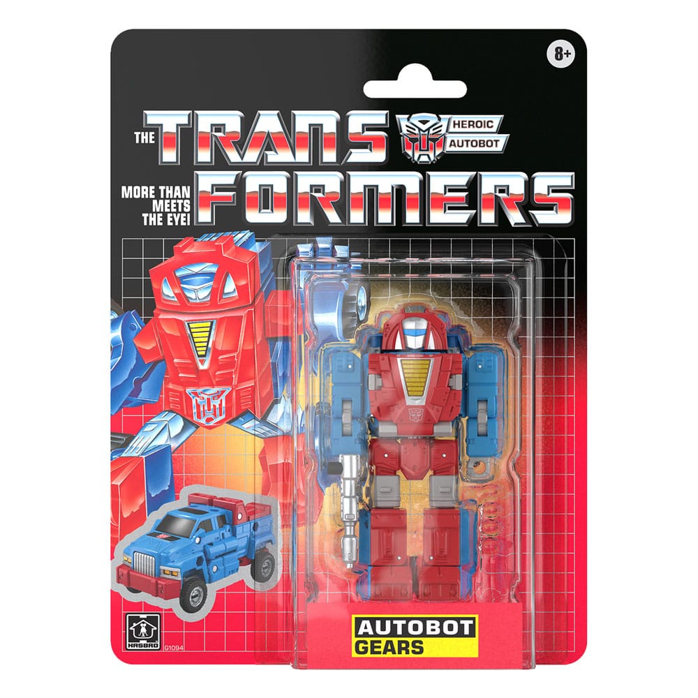 The Transformers Retro G1 figurine Autobot Gears 12 cm