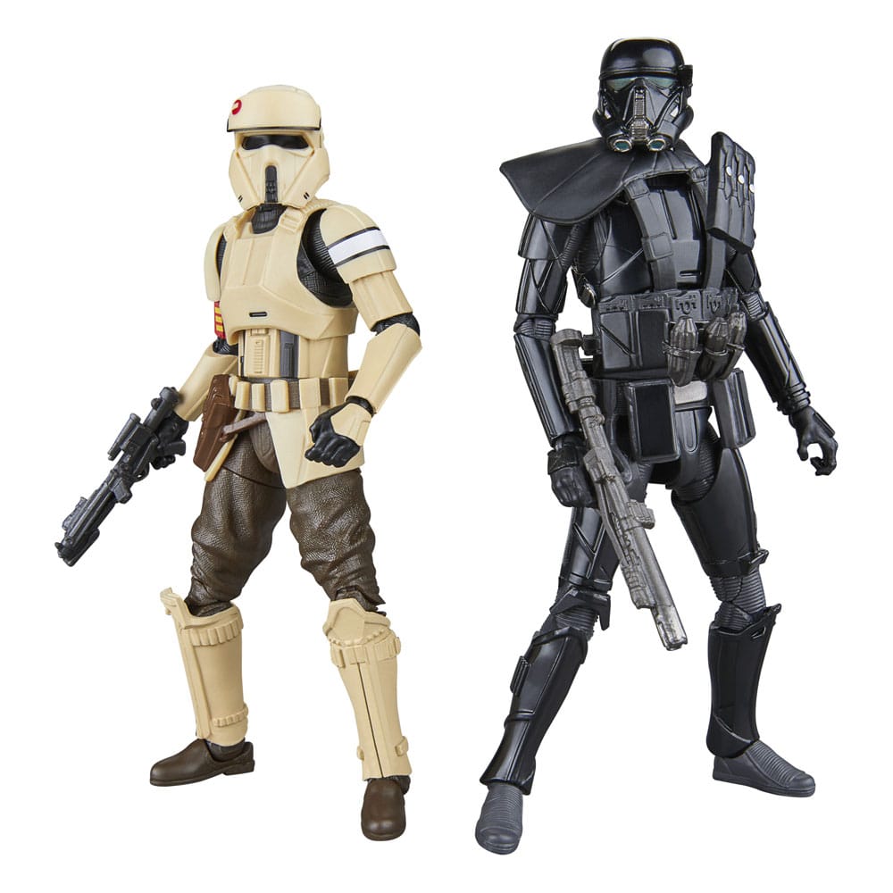 Star Wars: Rogue One Black Series pack 2 figurines Shoretrooper & Death Trooper 15 cm