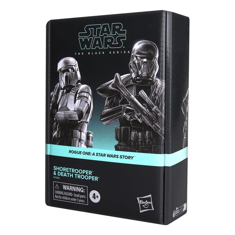 Star Wars: Rogue One Black Series pack 2 figurines Shoretrooper & Death Trooper 15 cm