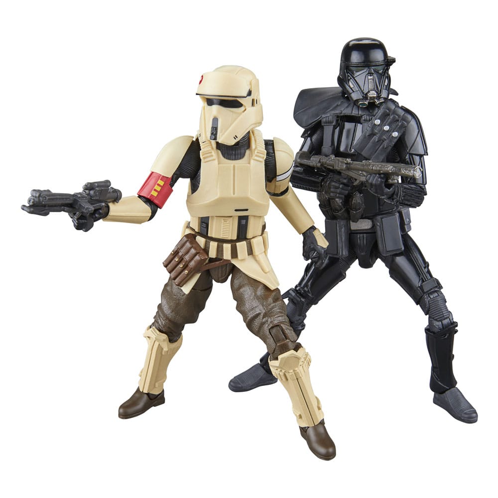 Star Wars: Rogue One Black Series pack 2 figurines Shoretrooper & Death Trooper 15 cm