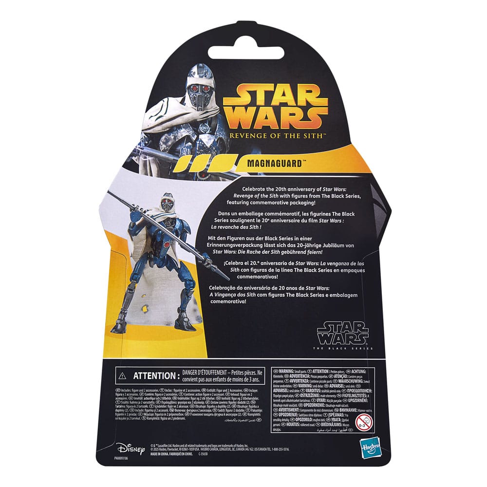 Star Wars Episode III Black Series figurine 20th Anniversary Magnaguard 15 cm