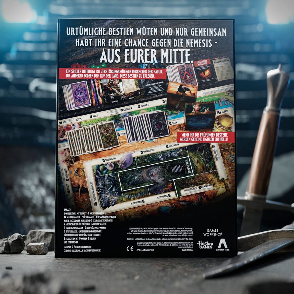 Talisman: Nemesis extension jeu de plateau Ruf der Jagd *ALLEMAND*