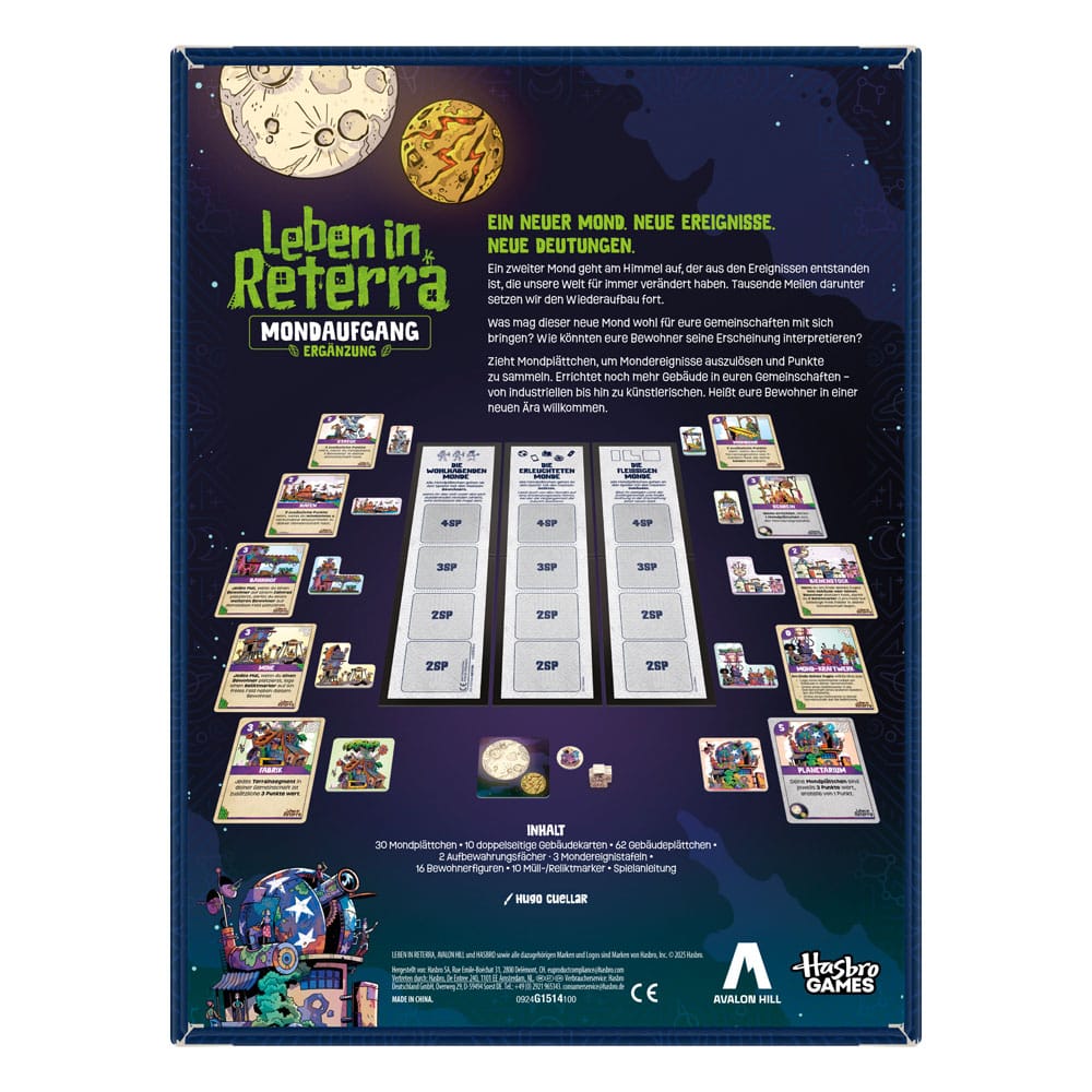 Leben in Reterra extension jeu de plateau Mondaufgang *ALLEMAND*