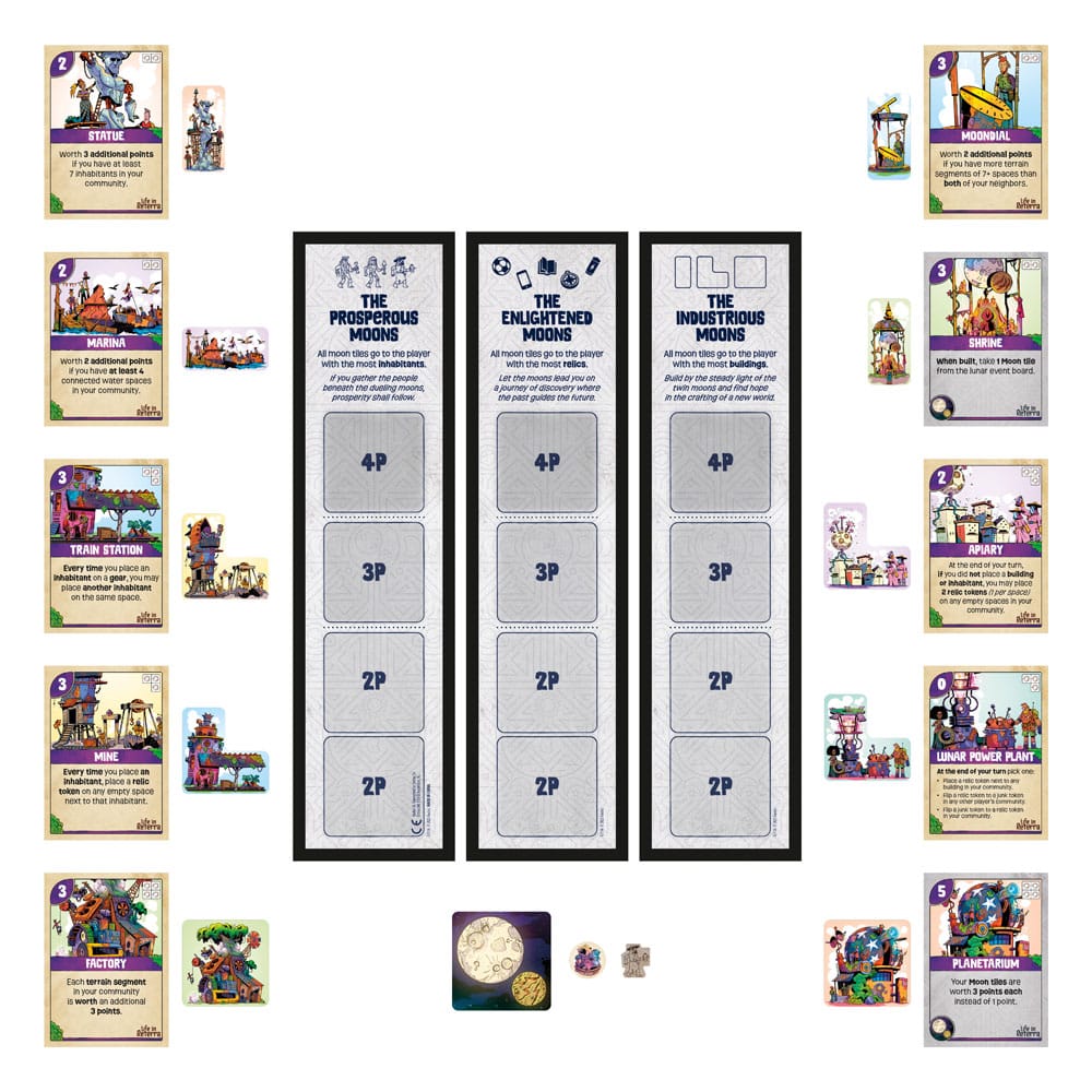 Life in Reterra extension jeu de plateau Moonrise *ANGLAIS*