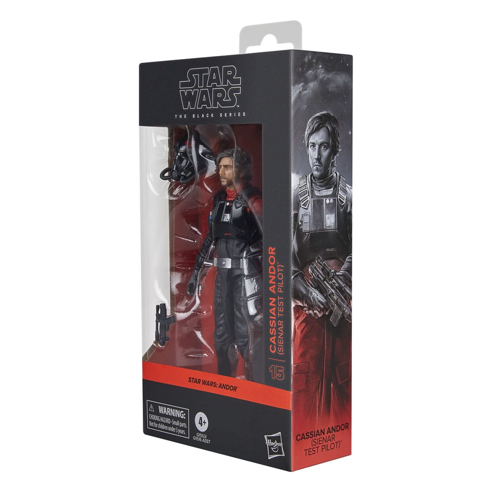 Star Wars: Andor Black Series figurine Cassian Andor (Sienar Test Pilot) 15 cm