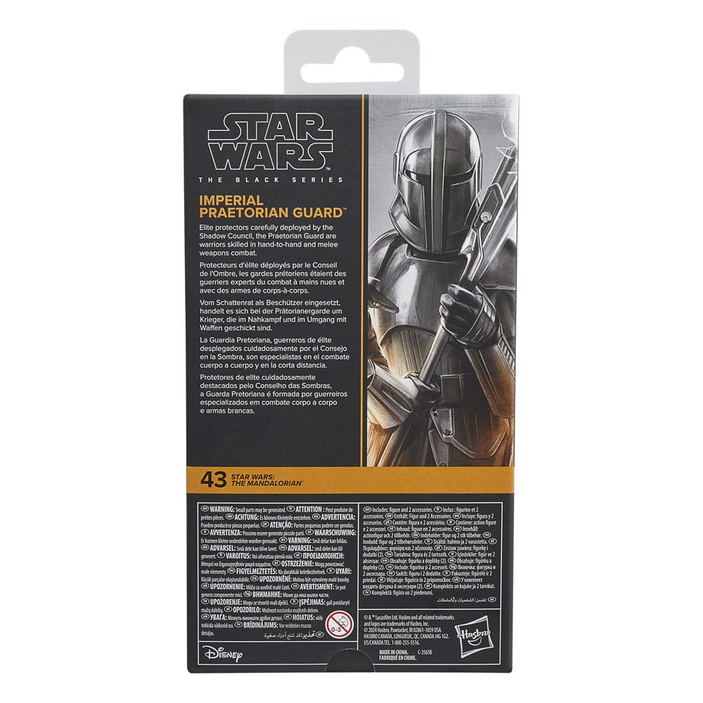 Star Wars: The Mandalorian Black Series figurine Imperial Praetorian Guard 15 cm