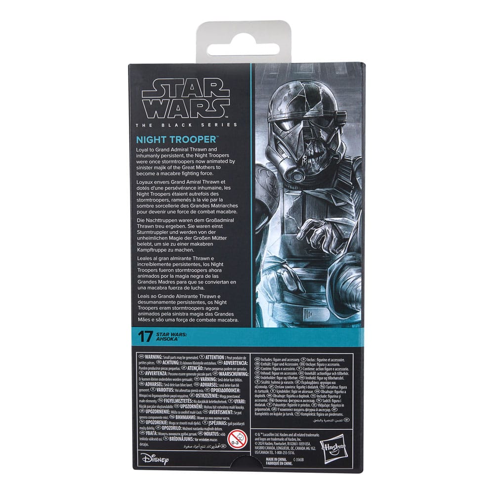 Star Wars: Ahsoka Black Series figurine Night Trooper 15 cm