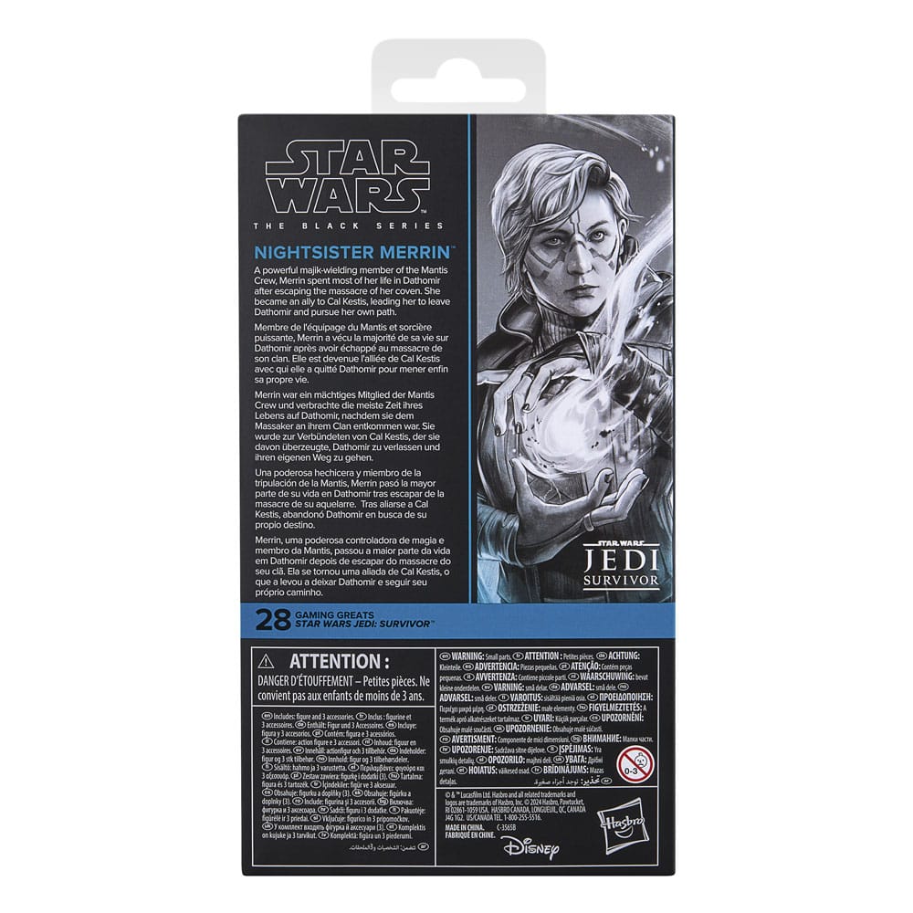 Star Wars Jedi: Survivor Black Series figurine Nightsister Merrin 15 cm