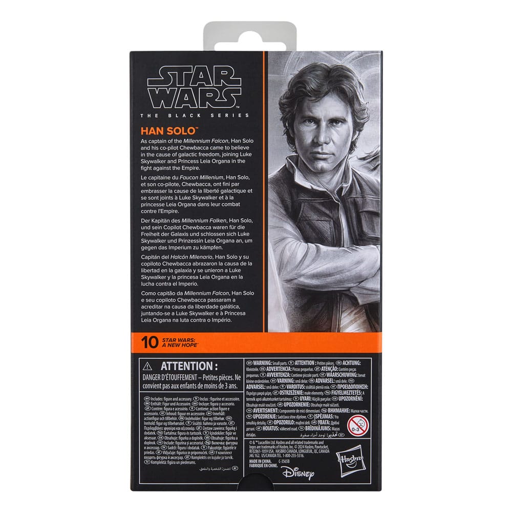 Star Wars Episode IV Black Series figurine Han Solo 15 cm