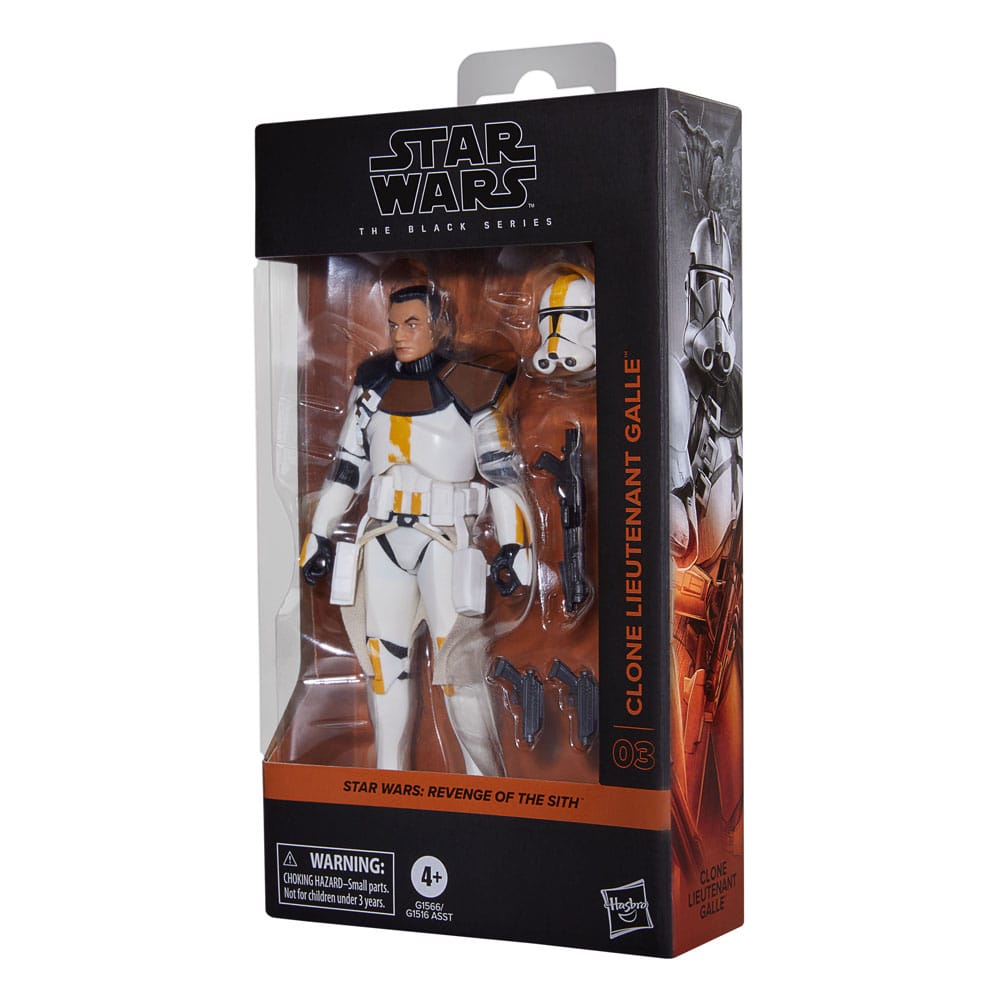 Star Wars Episode III Black Series figurine Clone Lieutenant Galle 15 cm
