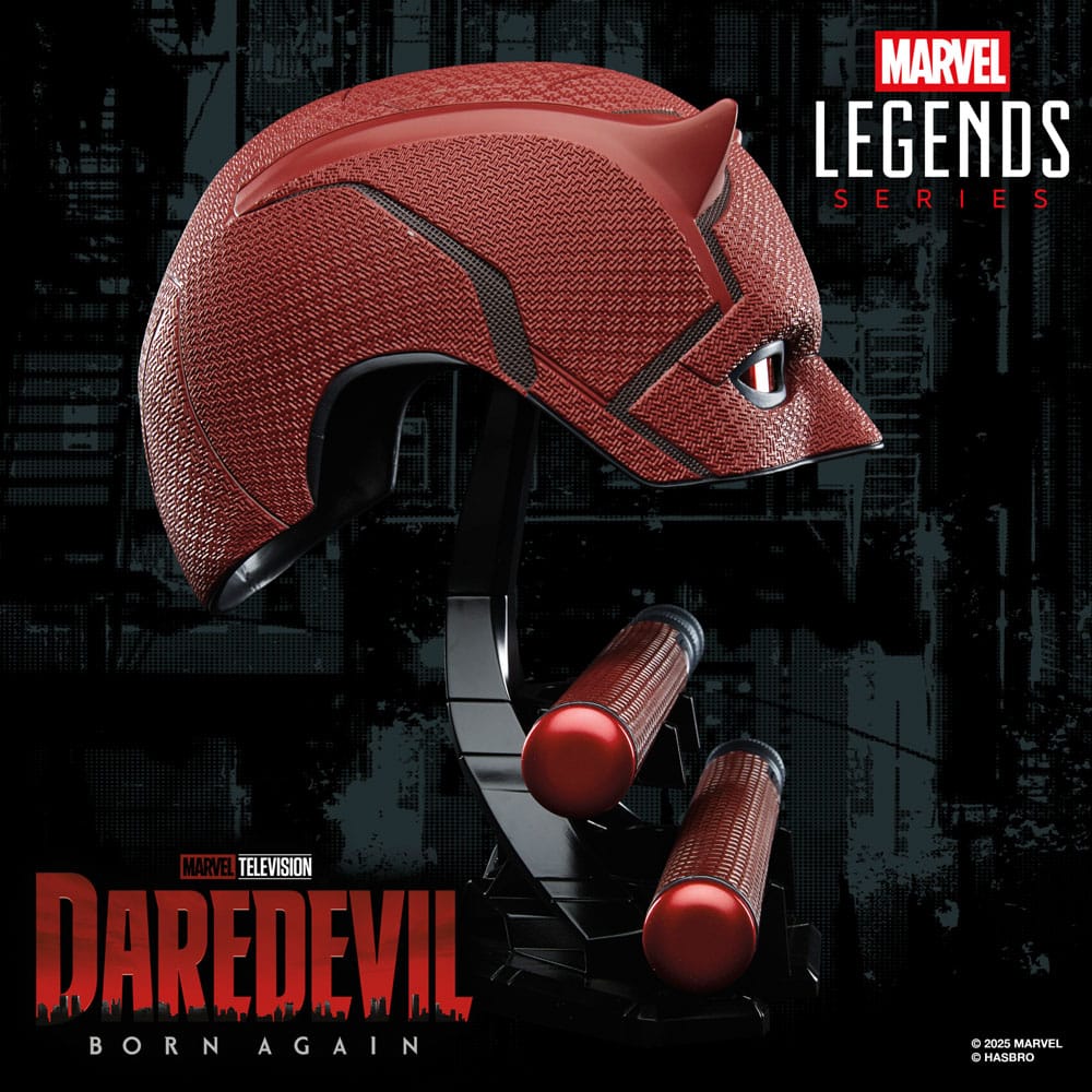 Daredevil: Born Again matraque et masque de Cosplay Premium