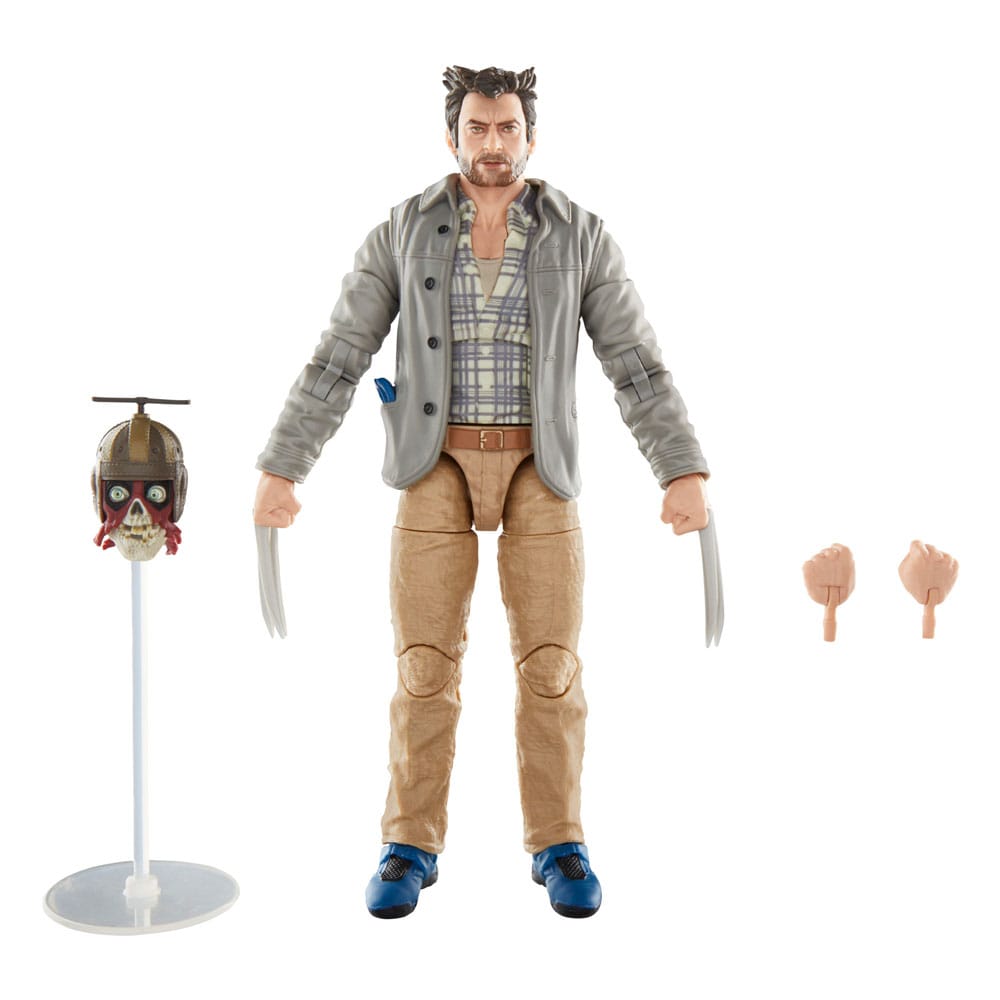 Deadpool & Wolverine Marvel Legends figurine Headpool with Marvel's Logan 15 cm