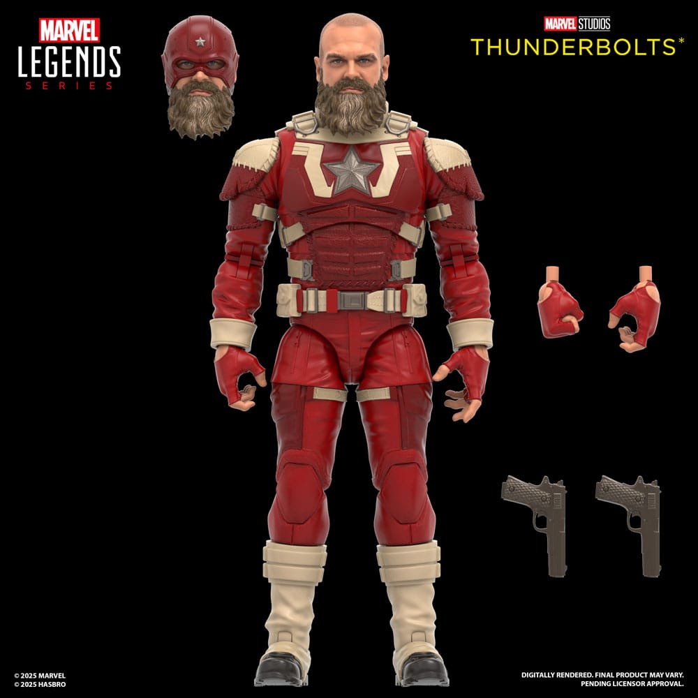 Thunderbolts Marvel Legends pack 2 figurines Yelena Belova & Red Guardian 15 cm