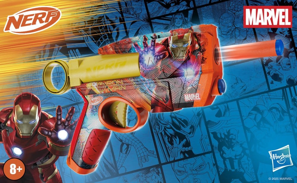 Marvel NERF blaster à fléchettes Iron Man
