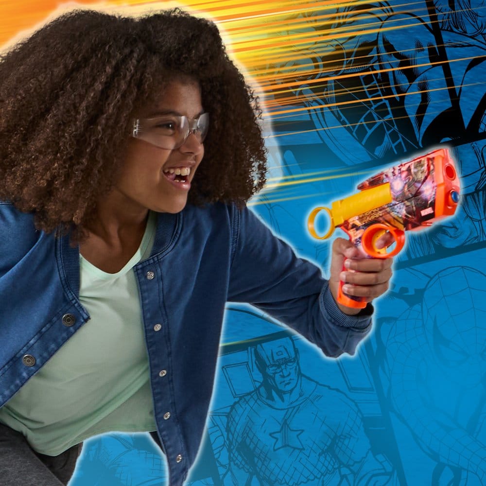 Marvel NERF blaster à fléchettes Iron Man