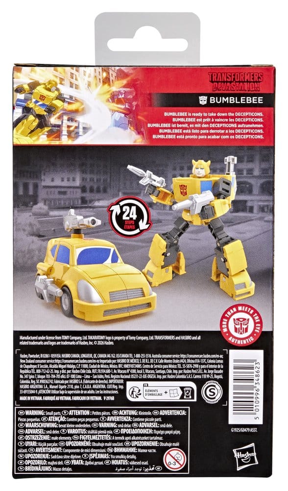 Transformers: Devastation Studio Series Deluxe Class figurine Bumblebee 11 cm