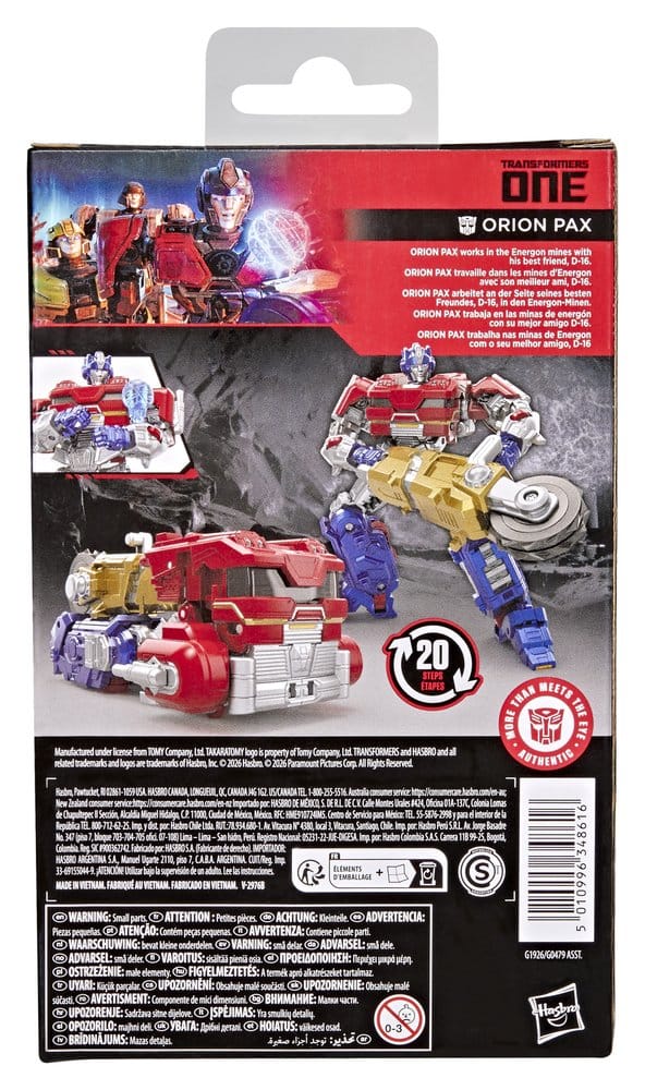 Transformers One Studio Series Deluxe Class figurine Orion Pax 13 cm