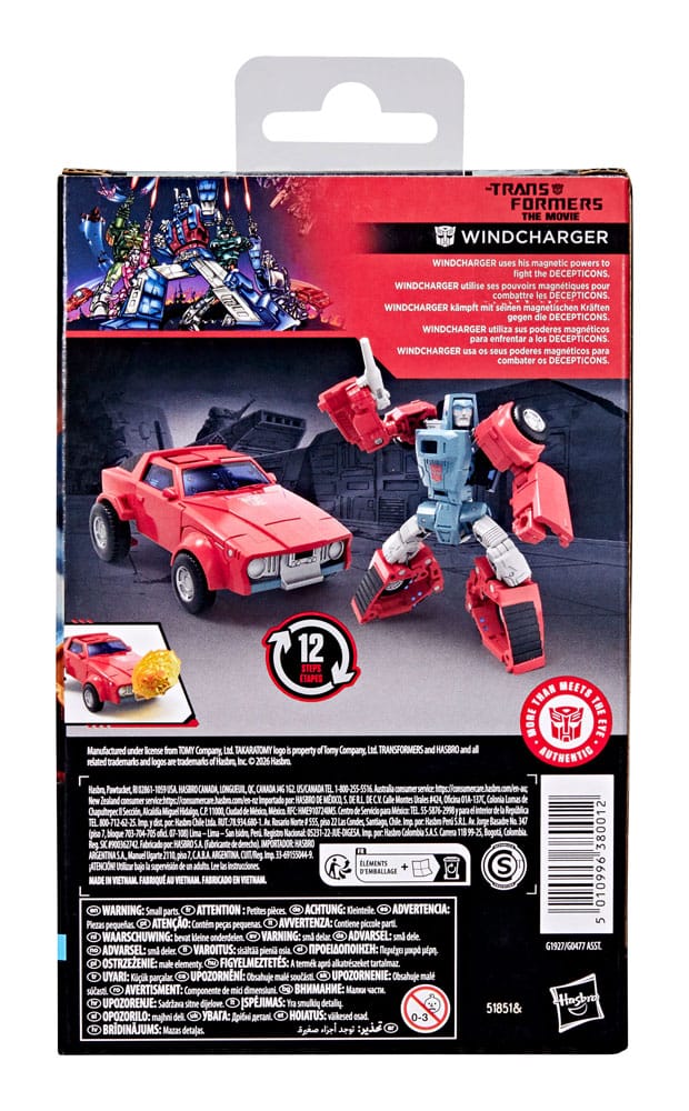The Transformers: The Movie Studio Series Deluxe Class figurine Windcharger 11 cm