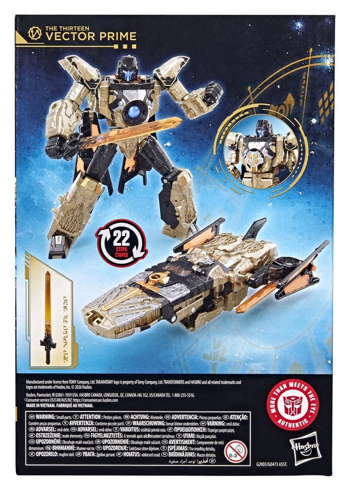 Transformers Age of the Primes Voyager Class figurine The Thirteen Vector Prime 18 cm