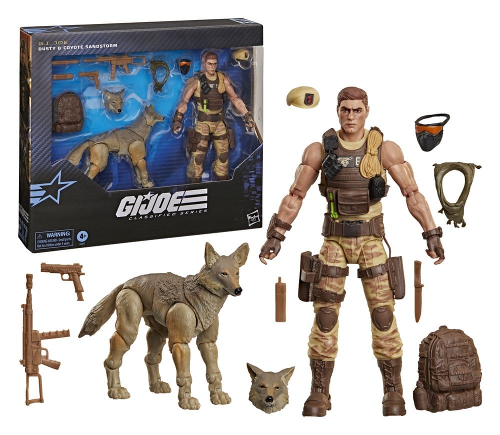 G.I. Joe Classified Series figurine #217 Dusty & Coyote Sandstorm 15 cm