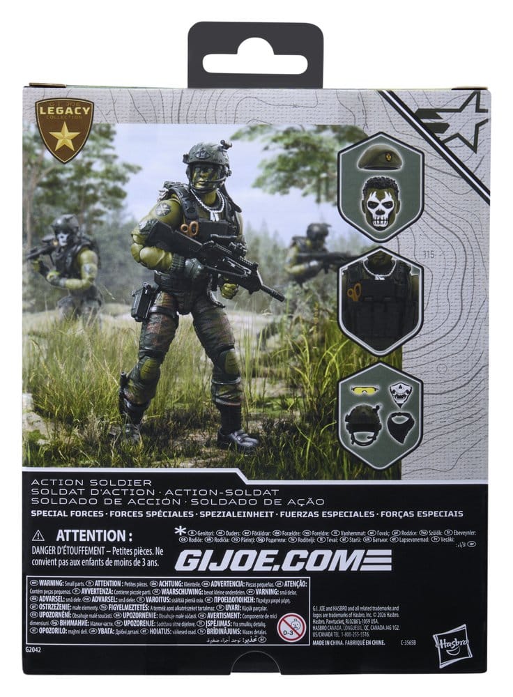 G.I. Joe Classified Series Legacy Collection figurine Action Soldier - Special Forces 15 cm