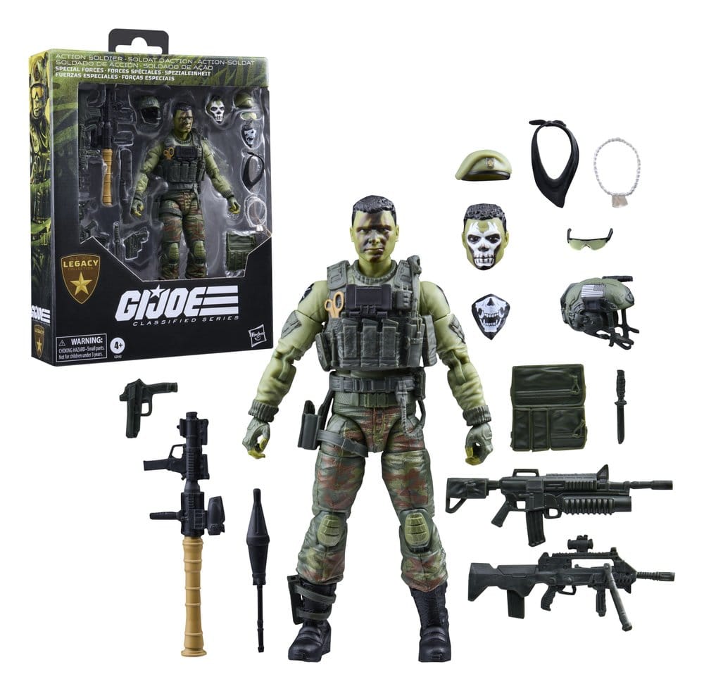 G.I. Joe Classified Series Legacy Collection figurine Action Soldier - Special Forces 15 cm