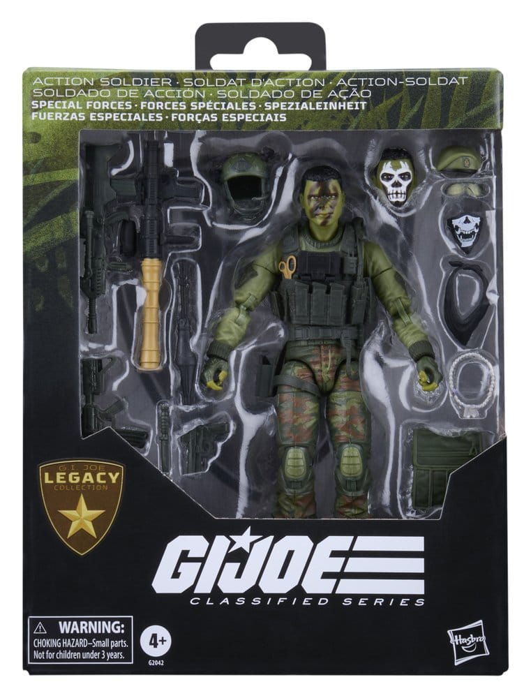G.I. Joe Classified Series Legacy Collection figurine Action Soldier - Special Forces 15 cm