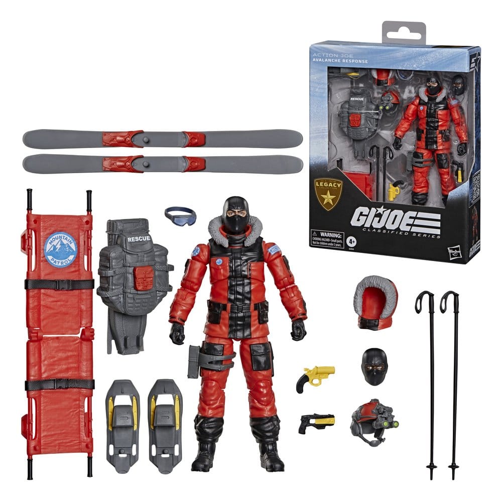 G.I. Joe Classified Series Legacy Collection figurine Action Joe - Avalanche Response 15 cm