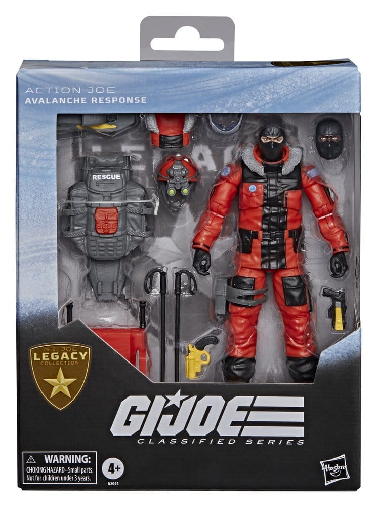G.I. Joe Classified Series Legacy Collection figurine Action Joe - Avalanche Response 15 cm